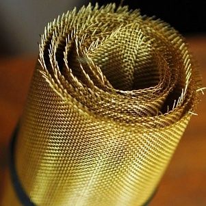 Сетка латунная 0,036x0,04 мм Л80 ГОСТ 6613-86