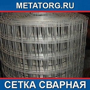 Сетка сварная 100х100 4х1000х2000 мм